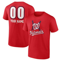 MLB Washington Nationals Personalized Name & Number Fastball T-Shirt