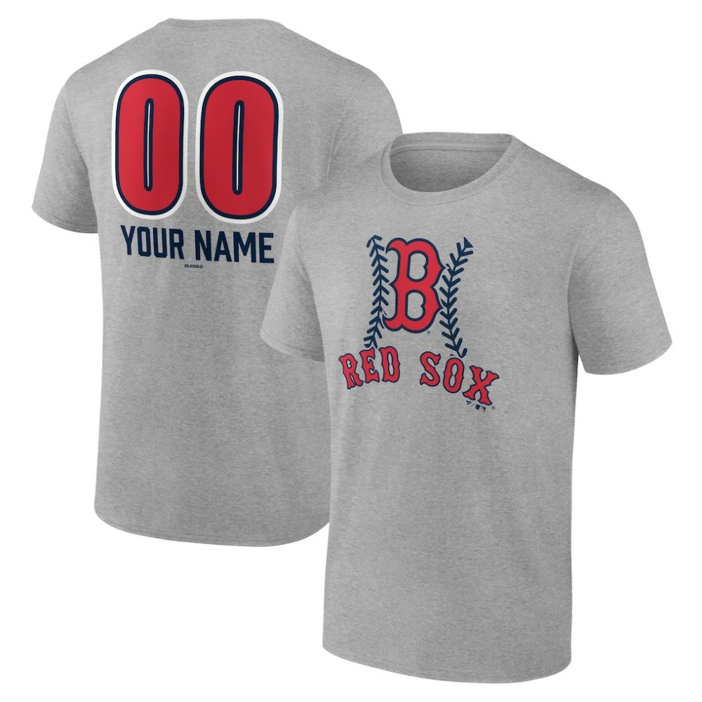 MLB Boston Red Sox Personalized Name & Number Fastball T-Shirt