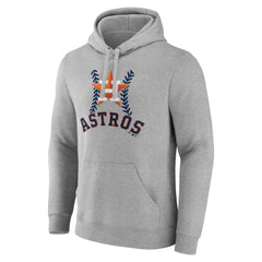 MLB Houston Astros Personalized Name & Number Fastball Pullover Hoodie