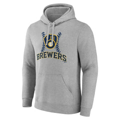 MLB Milwaukee Brewers Personalized Name & Number Fastball Pullover Hoodie