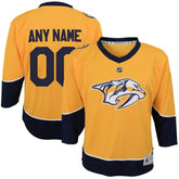 NHL Gold Nashville Predators Youth Home Replica Custom Jersey