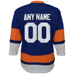 NHL Royal New York Islanders Youth Home Replica Custom Jersey