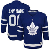 NHL Blue Toronto Maple Leafs Youth Home Replica Custom Jersey