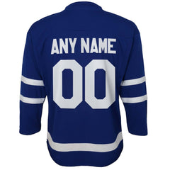 NHL Blue Toronto Maple Leafs Youth Home Replica Custom Jersey