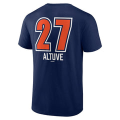 MLB Jose Altuve Houston Astros Fastball Player Name & Number T-Shirt