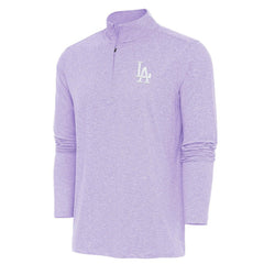 MLB Los Angeles Dodgers Antigua Hunk Quarter-Zip Top