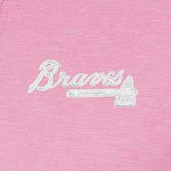 MLB Atlanta Braves Antigua Women's Mentor Quarter-Zip Pullover Top