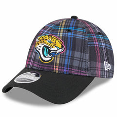 2024 NFL Crucial Catch Plaid 9FORTY Adjustable Hat - Jacksonville Jaguars