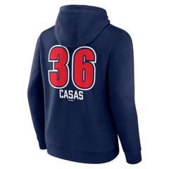MLB Triston Casas Boston Red Sox Fastball Player Name & Number Pullover Hoodie