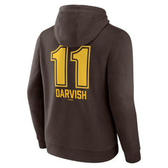 MLB Yu Darvish San Diego Padres Fastball Player Name & Number Pullover Hoodie