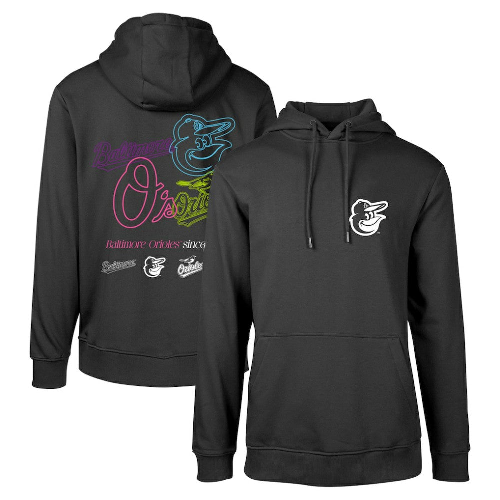 MLB Baltimore Orioles Levelwear Podium Vintage Pullover Hoodie