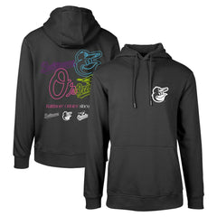 MLB Baltimore Orioles Levelwear Podium Vintage Pullover Hoodie