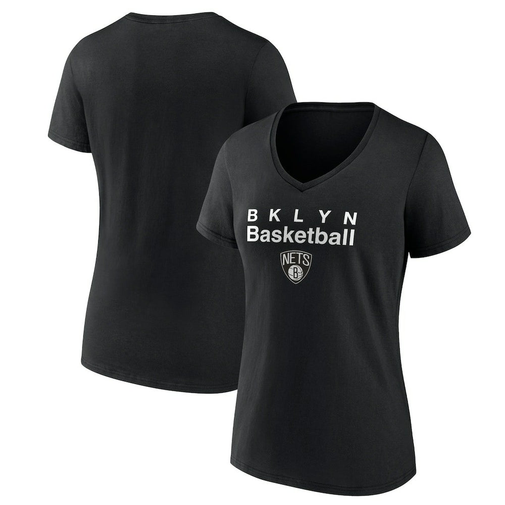 NBA Brooklyn Nets Pick & Roll Coverage V-Neck T-Shirt