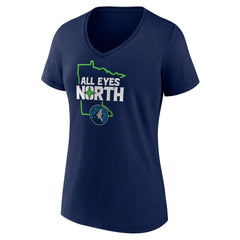 NBA Minnesota Timberwolves Pick & Roll Coverage V-Neck T-Shirt