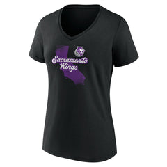 NBA Sacramento Kings Pick & Roll Coverage V-Neck T-Shirt