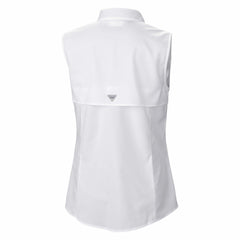 Women's PFG Tamiami Omni-Shade Sleeveless Button-Up Shirt - Houston Texans