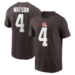 Deshaun Watson Player Name & Number T-Shirt - Cleveland Browns