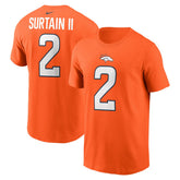 Patrick Surtain II Name & Number T-Shirt - Denver Broncos