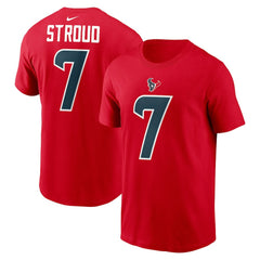 C.J. Stroud Player Name & Number T-Shirt - Houston Texans