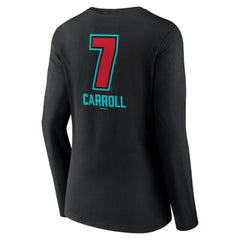MLB Corbin Carroll Arizona Diamondbacks Women's Name & Number Fastball V-Neck Long Sleeve T-Shirt