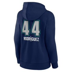 MLB Julio Rodríguez Seattle Mariners Women's Name & Number Fastball Pullover Hoodie