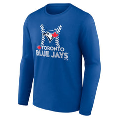 MLB Vladimir Guerrero Jr. Toronto Blue Jays Name & Number Fastball Long Sleeve T-Shirt