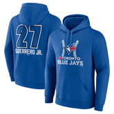 MLB Vladimir Guerrero Jr. Toronto Blue Jays Name & Number Fastball Pullover Hoodie