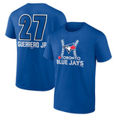 MLB Vladimir Guerrero Jr. Toronto Blue Jays Name & Number Fastball T-Shirt