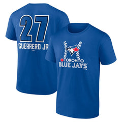 MLB Vladimir Guerrero Jr. Toronto Blue Jays Name & Number Fastball T-Shirt