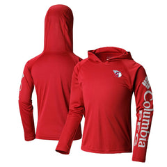 MLB Cleveland Guardians Columbia Youth Terminal Tackle Long Sleeve Hoodie T-Shirt