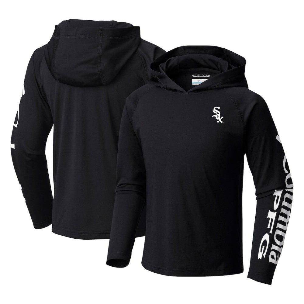 MLB Chicago White Sox Columbia Youth Terminal Tackle Long Sleeve Hoodie T-Shirt