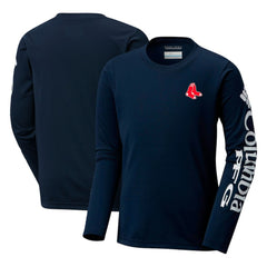 MLB Boston Red Sox Columbia Youth Terminal Tackle Long Sleeve T-Shirt