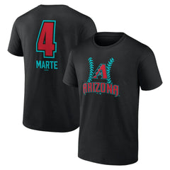 MLB Ketel Marte Arizona Diamondbacks Name & Number Fastball T-Shirt
