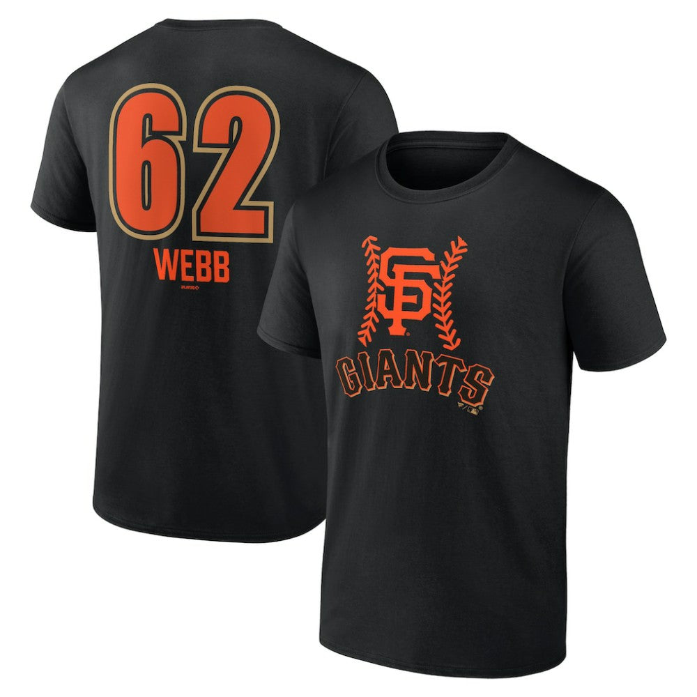 MLB Logan Webb San Francisco Giants Name & Number Fastball T-Shirt