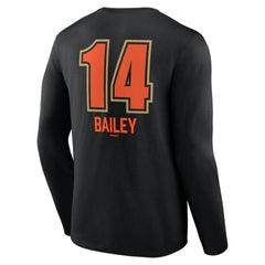 MLB Patrick Bailey San Francisco Giants Name & Number Fastball Long Sleeve T-Shirt