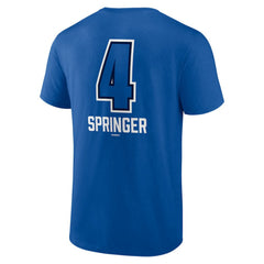 MLB George Springer Toronto Blue Jays Name & Number Fastball T-Shirt