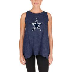 Women's Plus Size Space Dye Active Tank Top - Dallas Cowboys