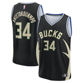 NBA Giannis Antetokounmpo Milwaukee Bucks Fast Break Replica Player Jersey
