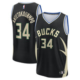 NBA Giannis Antetokounmpo Milwaukee Bucks Youth Fast Break Replica Player Jersey