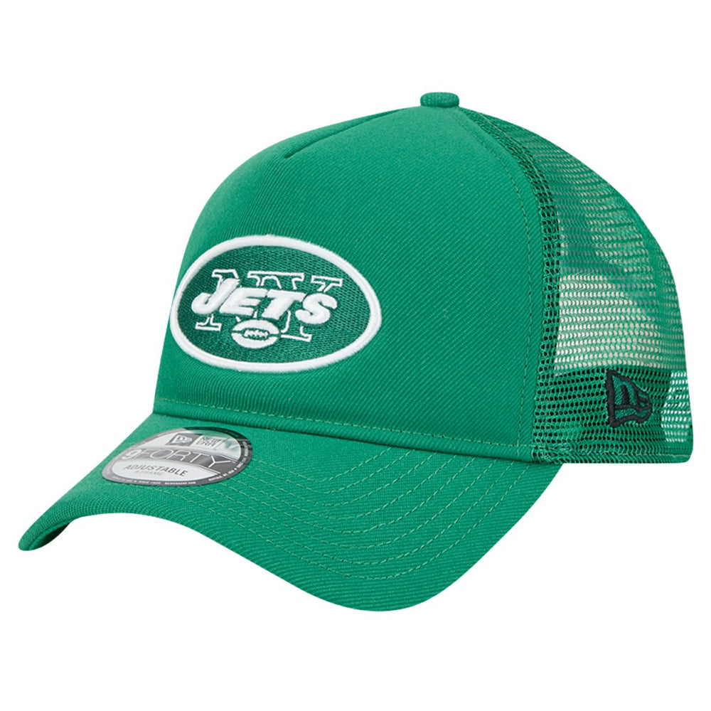 9FORTY A-Frame Trucker Adjustable Hat - New York Jets