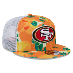 Citrus 9FIFTY Trucker Snapback Hat - San Francisco 49ers