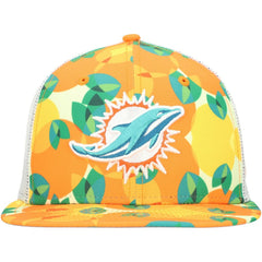 Citrus 9FIFTY Trucker Snapback Hat - Miami Dolphins