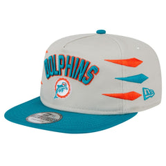Athletic Golfer Snapback Hat - Miami Dolphins