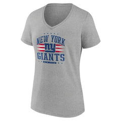 Women's Americana Team V-Neck T-Shirt - New York Giants