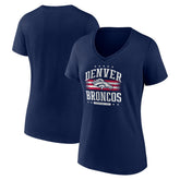 Women's Americana Team V-Neck T-Shirt - Denver Broncos