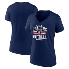 Women's Americana Team V-Neck T-Shirt - Las Vegas Raiders