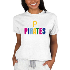 MLB Pittsburgh Pirates Concepts Sport Women's Mainstream Terry Sweatshirt