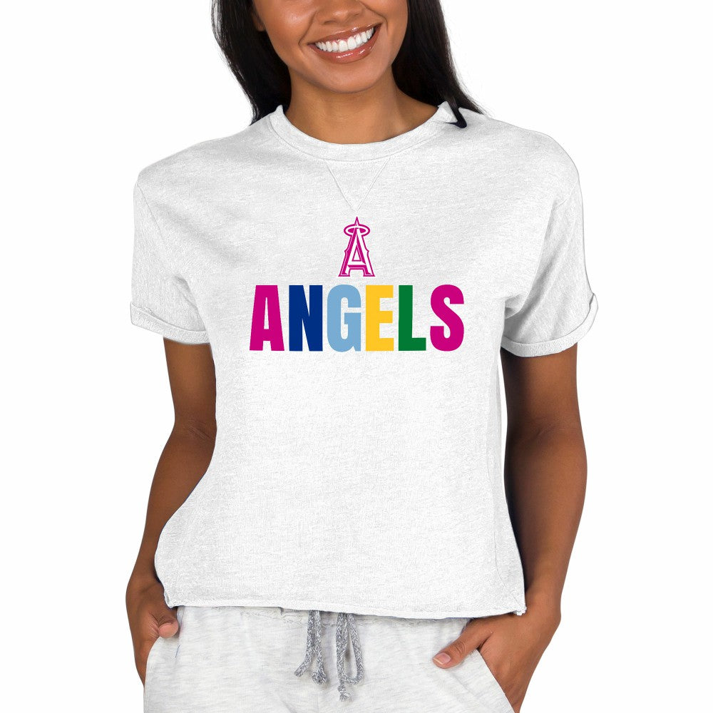 MLB Los Angeles Angels Concepts Sport Women's Mainstream Terry Sweatshirt