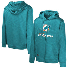 Streak Fleece Pullover Hoodie - Miami Dolphins