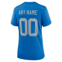Women's Alternate Custom Game Jersey - Detroit Lions